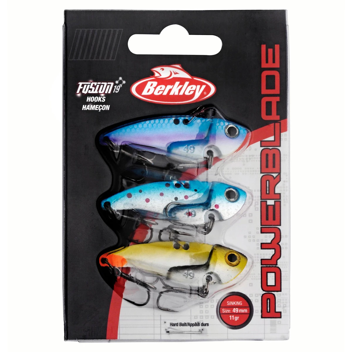 Berkley Power Blade 3 Pack 4,9cm (11g) 1 Berkley Power Blade 3 Pack 4,9cm (11g)