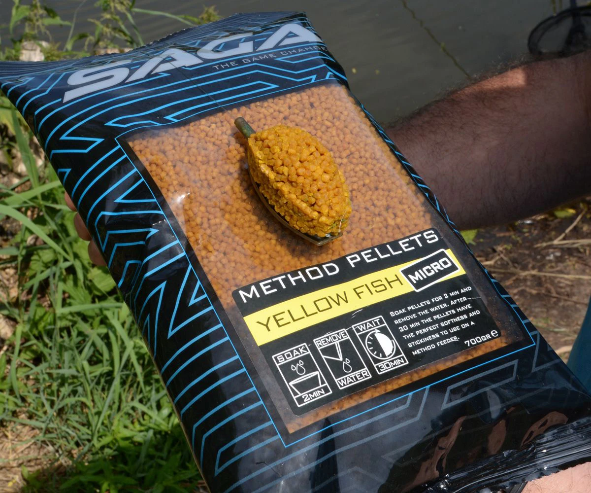 SAGA Method Micro Pellets Yellow Fish 1 SAGA Method Micro Pellets Yellow Fish