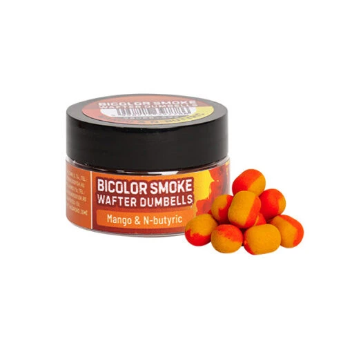 Benzar Mix Bicolor Smoke Wafter Dumbells 10 X 8mm Mango & N-butyric
