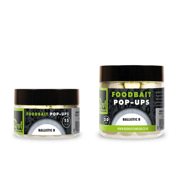 Rod Hutchinson Ballistic B Fluoro Pop-Ups (15mm) Wit 1 Rod Hutchinson Ballistic B Fluoro Pop-Ups (15mm) Wit