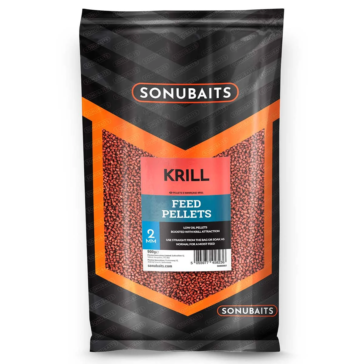 Sonubaits Feed Pellets Krill 2mm (900g) 1 Sonubaits Feed Pellets Krill 2mm (900g)